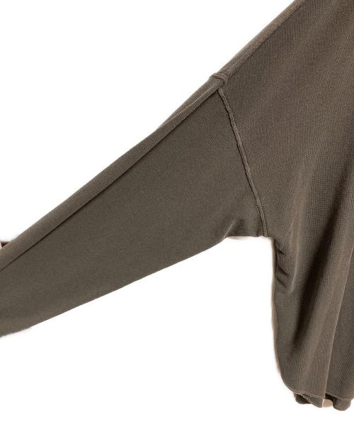 FRAMeWORK（フレームワーク）FRAMeWORK (フレームワーク) サーフニットヘンリーTee ブラウン サイズ:FREEの古着・服飾アイテム