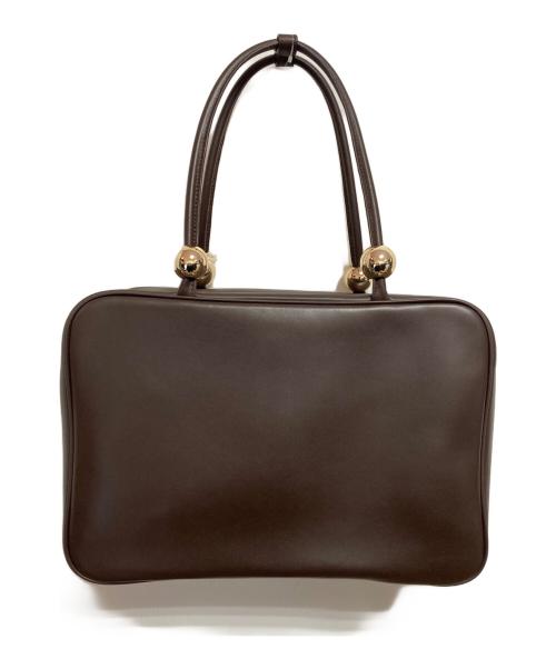 atneK（アトネック）atneK (アトネック) Scrap Book (スクラップブック) メタルボールボストン ブラウンの古着・服飾アイテム