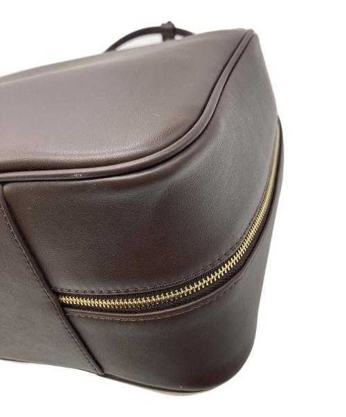 atneK（アトネック）atneK (アトネック) Scrap Book (スクラップブック) メタルボールボストン ブラウンの古着・服飾アイテム