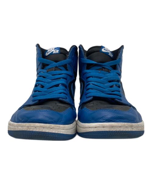 NIKE（ナイキ）NIKE (ナイキ) AIR JORDAN 1 RETRO HIGH OG ブルー×ブラック サイズ:28㎝の古着・服飾アイテム