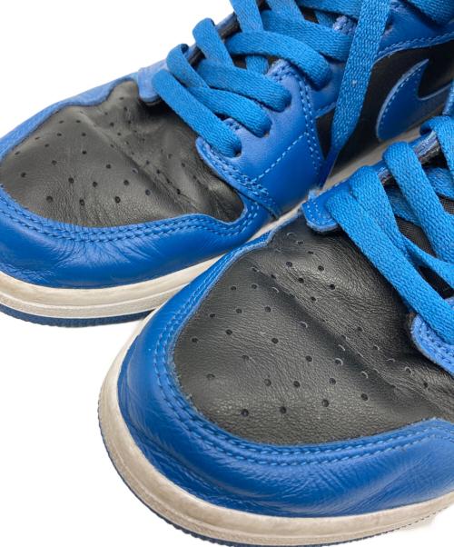 NIKE（ナイキ）NIKE (ナイキ) AIR JORDAN 1 RETRO HIGH OG ブルー×ブラック サイズ:28㎝の古着・服飾アイテム