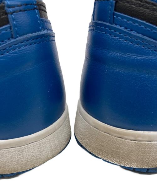 NIKE（ナイキ）NIKE (ナイキ) AIR JORDAN 1 RETRO HIGH OG ブルー×ブラック サイズ:28㎝の古着・服飾アイテム