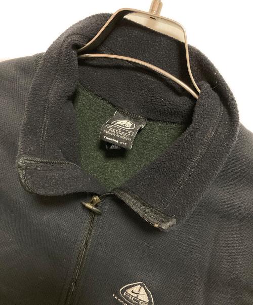 NIKE ACG（ナイキエーシージー）NIKE ACG (ナイキエーシージー) OREGON SERIES POLARTEC フリースベスト ブラック サイズ:Mの古着・服飾アイテム