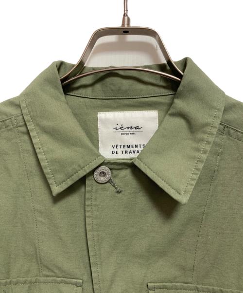 IENA（イエナ）IENA (イエナ) ミリタリークロップドブルゾン グリーン サイズ:-の古着・服飾アイテム