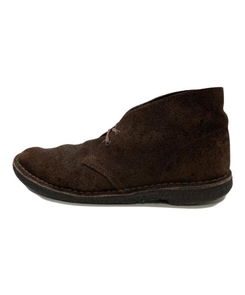 CLARKS（クラークス）CLARKS (クラークス) チャッカーブーツ ブラウン サイズ:9の古着・服飾アイテム