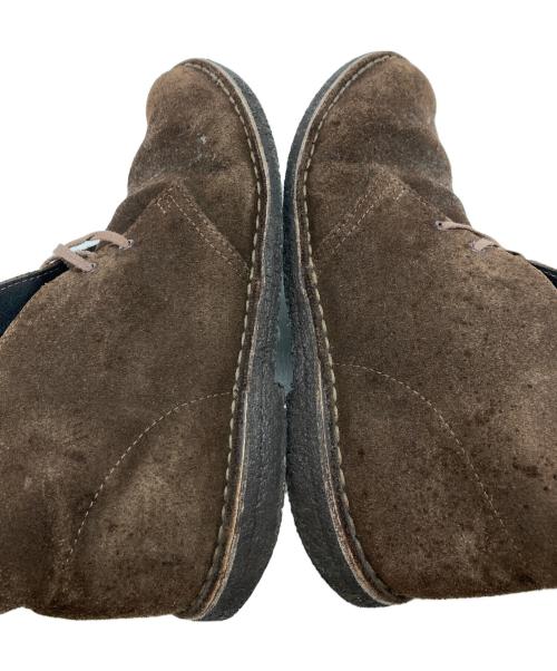 CLARKS（クラークス）CLARKS (クラークス) チャッカーブーツ ブラウン サイズ:9の古着・服飾アイテム