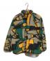 stussy（ステューシー）の古着「BLOCK SHERPA PULLOVER ジャケット」｜ベージュ×グリーン