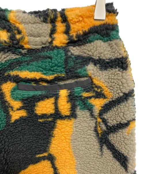 stussy（ステューシー）stussy (ステューシー) Block Sherpa Pant ベージュ×グリーン サイズ:Sの古着・服飾アイテム