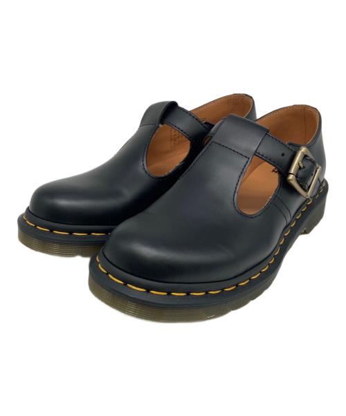 Dr.Martens（ドクターマーチン）Dr.Martens (ドクターマーチン) POLLEY Tストラップシューズ ブラック サイズ:UK5の古着・服飾アイテム