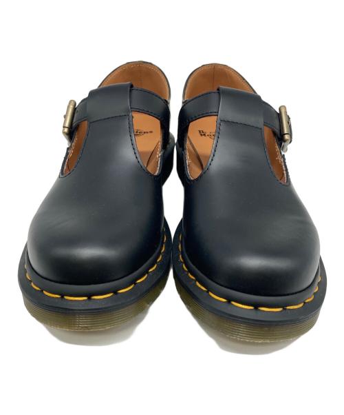 Dr.Martens（ドクターマーチン）Dr.Martens (ドクターマーチン) POLLEY Tストラップシューズ ブラック サイズ:UK5の古着・服飾アイテム