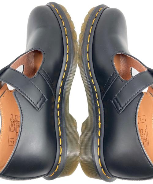 Dr.Martens（ドクターマーチン）Dr.Martens (ドクターマーチン) POLLEY Tストラップシューズ ブラック サイズ:UK5の古着・服飾アイテム