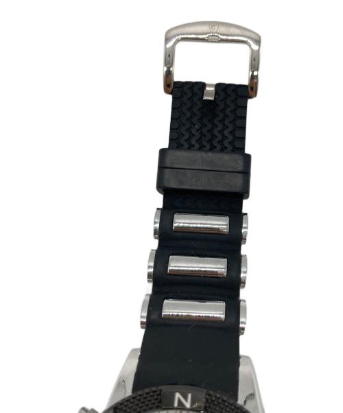 SHARK（シャーク）Shark (シャーク) Mens Alarm LCD Dual Time Chronograph Black Army Military Sport Wrist Watch ホワイトの古着・服飾アイテム