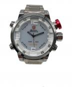 SHARKシャーク）の古着「クロノグラフ」｜ホワイト