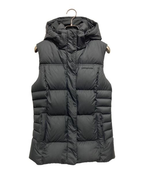 Patagonia（パタゴニア）Patagonia (パタゴニア) ウィメンズ・ダウン・ウィズ・イット・ベスト ブラック サイズ:XSの古着・服飾アイテム