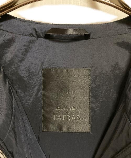 TATRAS（タトラス）TATRAS (タトラス) BREVA ノーカラーダウンジャケット ネイビー サイズ:04の古着・服飾アイテム