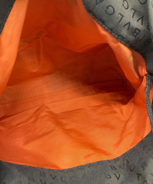 BVLGARI（ブルガリ）BVLGARI (ブルガリ) ロゴマニア トートバッグ ブラウンの古着・服飾アイテム