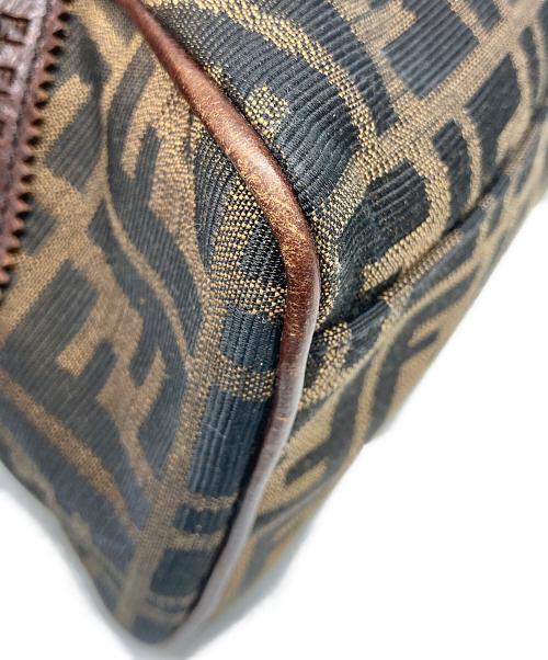 FENDI（フェンディ）FENDI (フェンディ) エトニコ トートバッグ ブラウンの古着・服飾アイテム