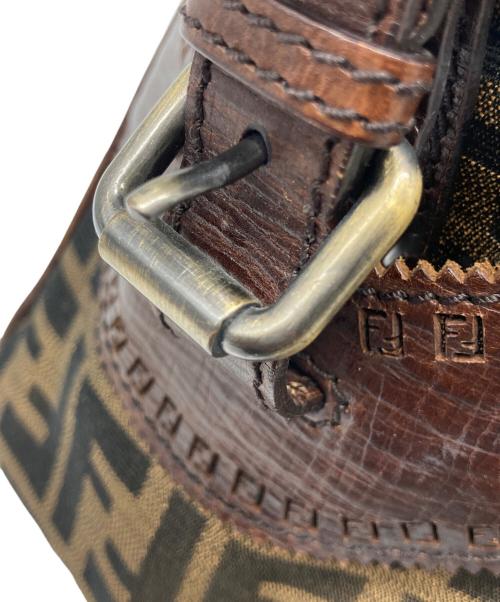 FENDI（フェンディ）FENDI (フェンディ) エトニコ トートバッグ ブラウンの古着・服飾アイテム