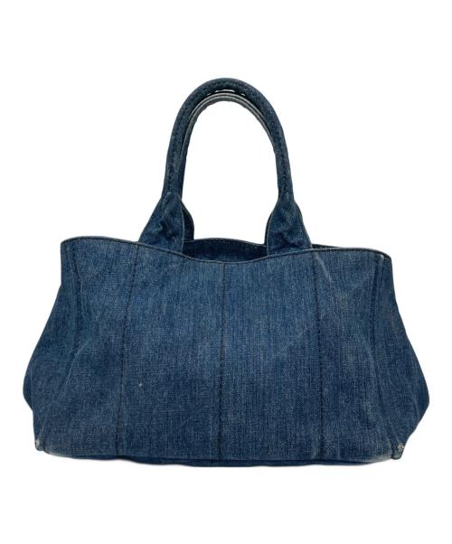 PRADA（プラダ）PRADA (プラダ) カナパデニム トートバッグ インディゴの古着・服飾アイテム
