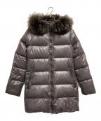 DUVETICAデュベティカ）の古着「ファー付ダウンコート」｜グレー