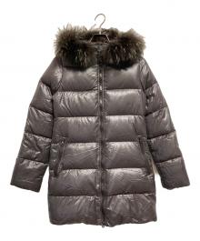 DUVETICA（デュベティカ）の古着「ファー付ダウンコート」｜グレー