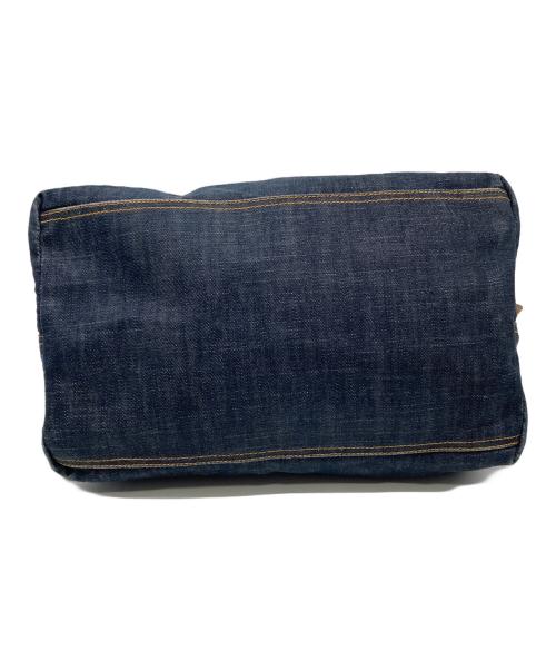 MIU MIU（ミュウミュウ）MIU MIU (ミュウミュウ) スタッズデニムトートバッグ インディゴの古着・服飾アイテム