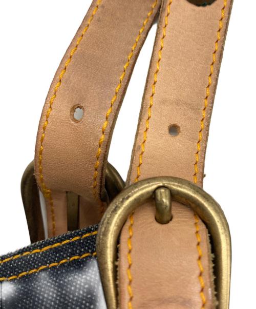 MIU MIU（ミュウミュウ）MIU MIU (ミュウミュウ) スタッズデニムトートバッグ インディゴの古着・服飾アイテム