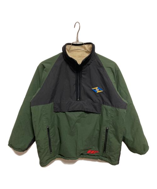 POLO SPORT（ポロスポーツ）POLO SPORT (ポロスポーツ) リバーシブルハーフジップジャケット グリーン サイズ:Mの古着・服飾アイテム
