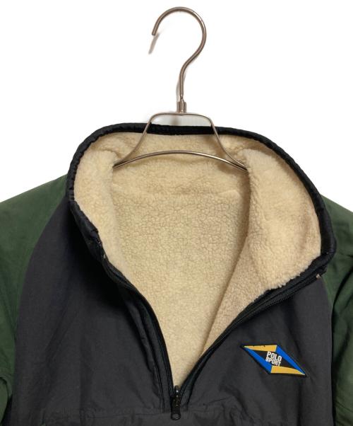 POLO SPORT（ポロスポーツ）POLO SPORT (ポロスポーツ) リバーシブルハーフジップジャケット グリーン サイズ:Mの古着・服飾アイテム