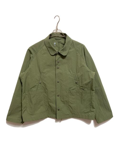 DESCENTE ddd（デサントディーディーディー）DESCENTE ddd (デサントディーディーディー) SWING COACH JACKET グリーン サイズ:Oの古着・服飾アイテム