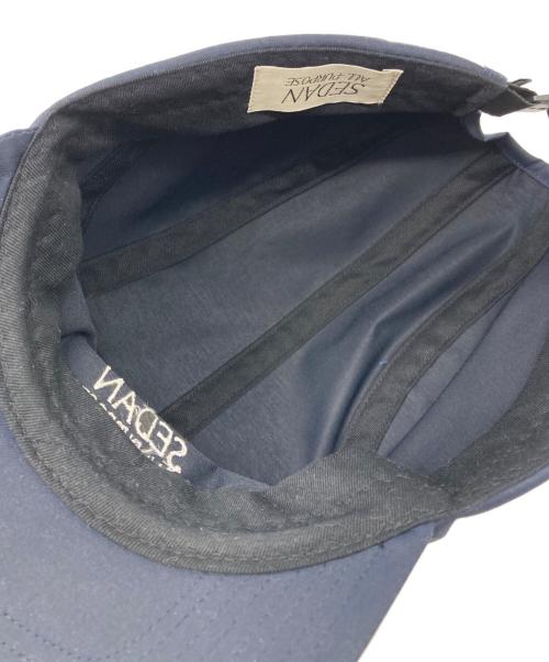 SEDAN ALL-PURPOSE（セダンオールパーパス）SEDAN ALL-PURPOSE (セダンオールパーパス) キャップ ネイビーの古着・服飾アイテム