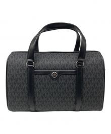 MICHAEL KORS（マイケル・コース）の古着「トラベルMKダッフルサッチェル」｜ブラック