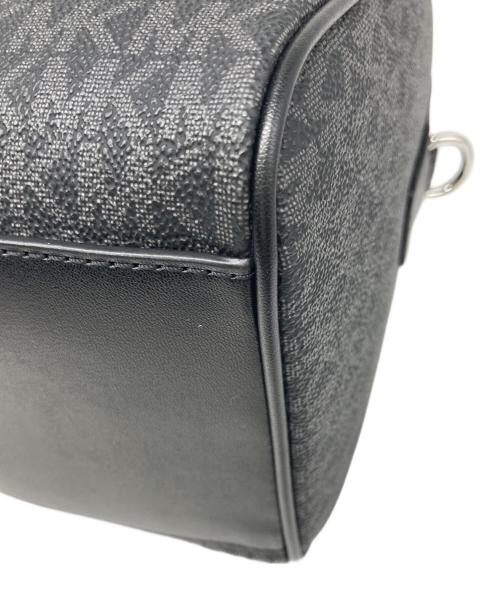MICHAEL KORS（マイケル・コース）MICHAEL KORS (マイケル・コース) トラベルMKダッフルサッチェル ブラックの古着・服飾アイテム