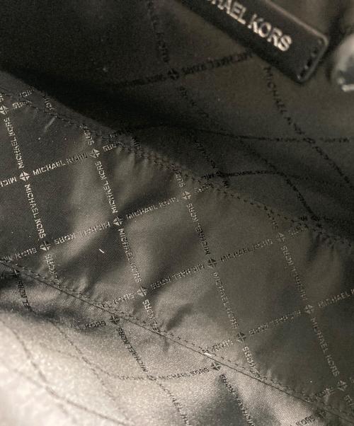 MICHAEL KORS（マイケル・コース）MICHAEL KORS (マイケル・コース) トラベルMKダッフルサッチェル ブラックの古着・服飾アイテム