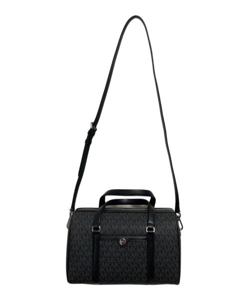 MICHAEL KORS（マイケル・コース）MICHAEL KORS (マイケル・コース) トラベルMKダッフルサッチェル ブラックの古着・服飾アイテム