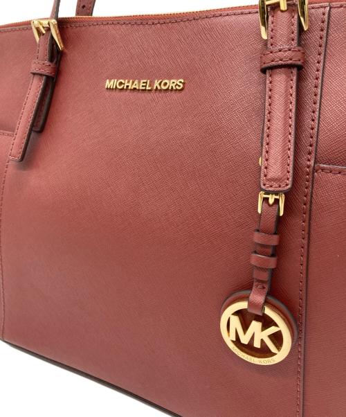 MICHAEL KORS（マイケル・コース）MICHAEL KORS (マイケル・コース) トートバッグ ブラウンの古着・服飾アイテム