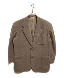 Christian Dior MONSIEUR（クリスチャンディオールムッシュ）の古着「金釦ウールブレザー」｜ベージュ