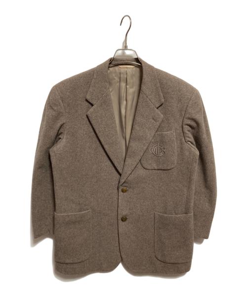 Christian Dior MONSIEUR（クリスチャンディオールムッシュ）Christian Dior MONSIEUR (クリスチャンディオールムッシュ) 金釦ウールブレザー ベージュ サイズ:Sの古着・服飾アイテム