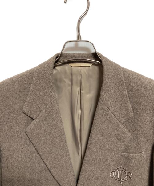 Christian Dior MONSIEUR（クリスチャンディオールムッシュ）Christian Dior MONSIEUR (クリスチャンディオールムッシュ) 金釦ウールブレザー ベージュ サイズ:Sの古着・服飾アイテム