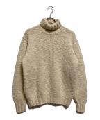 POLO RALPH LAURENポロ・ラルフローレン）の古着「モヘア混タートルネックニット」｜アイボリー