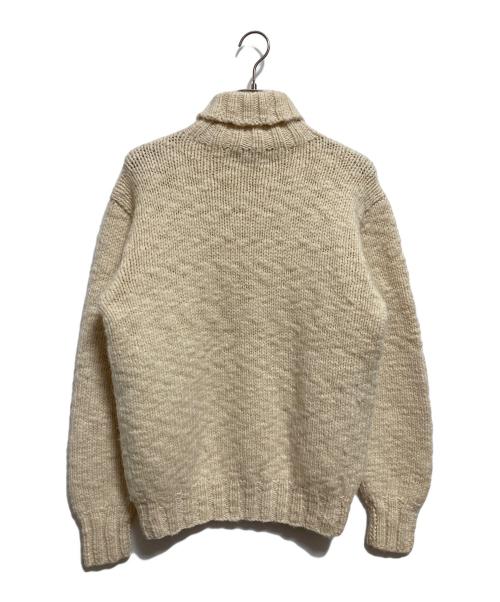 POLO RALPH LAUREN（ポロ・ラルフローレン）POLO RALPH LAUREN (ポロ・ラルフローレン) モヘア混タートルネックニット アイボリー サイズ:Lの古着・服飾アイテム