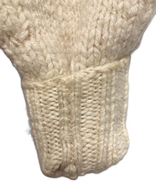 POLO RALPH LAUREN（ポロ・ラルフローレン）POLO RALPH LAUREN (ポロ・ラルフローレン) モヘア混タートルネックニット アイボリー サイズ:Lの古着・服飾アイテム