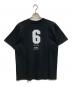 UNDERCOVER (アンダーカバー) ドット絵スカルプリントtシャツ ブラック サイズ:M：9000円
