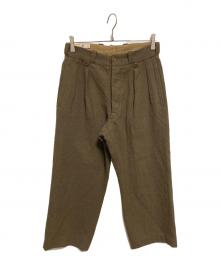 French Army（フランス軍）の古着「60’s M-52ウールトラウザー」｜オリーブ