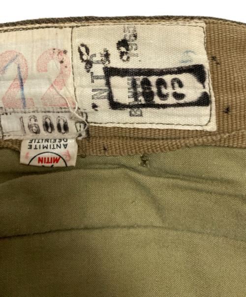 French Army（フランス軍）French Army (フランス軍) 60’s M-52ウールトラウザー オリーブ サイズ:22の古着・服飾アイテム