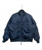 DAIWA PIER39ダイワ ピア39）の古着「tech reversible ma-1 ﾃｯｸ ﾘﾊﾞｰｼﾌﾞﾙ ma-1」｜ネイビー