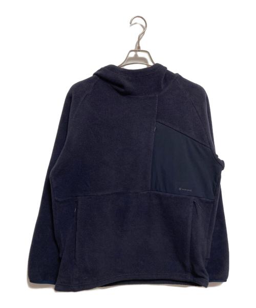Snow peak（スノーピーク）snow peak (スノーピーク) Double Face Fleece Hoodie ネイビー サイズ:Mの古着・服飾アイテム