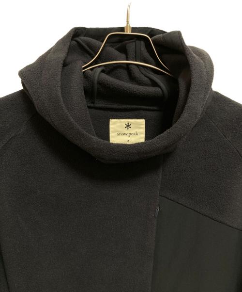 Snow peak（スノーピーク）snow peak (スノーピーク) Double Face Fleece Hoodie ネイビー サイズ:Mの古着・服飾アイテム