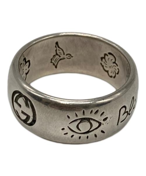 GUCCI（グッチ）GUCCI (グッチ) ブラインドフォーラブリング シルバー サイズ:19の古着・服飾アイテム