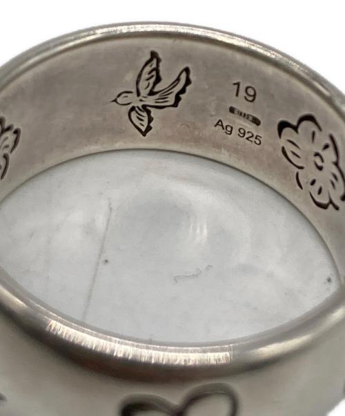 GUCCI（グッチ）GUCCI (グッチ) ブラインドフォーラブリング シルバー サイズ:19の古着・服飾アイテム